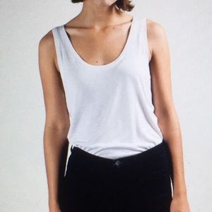 Everlane white tank top